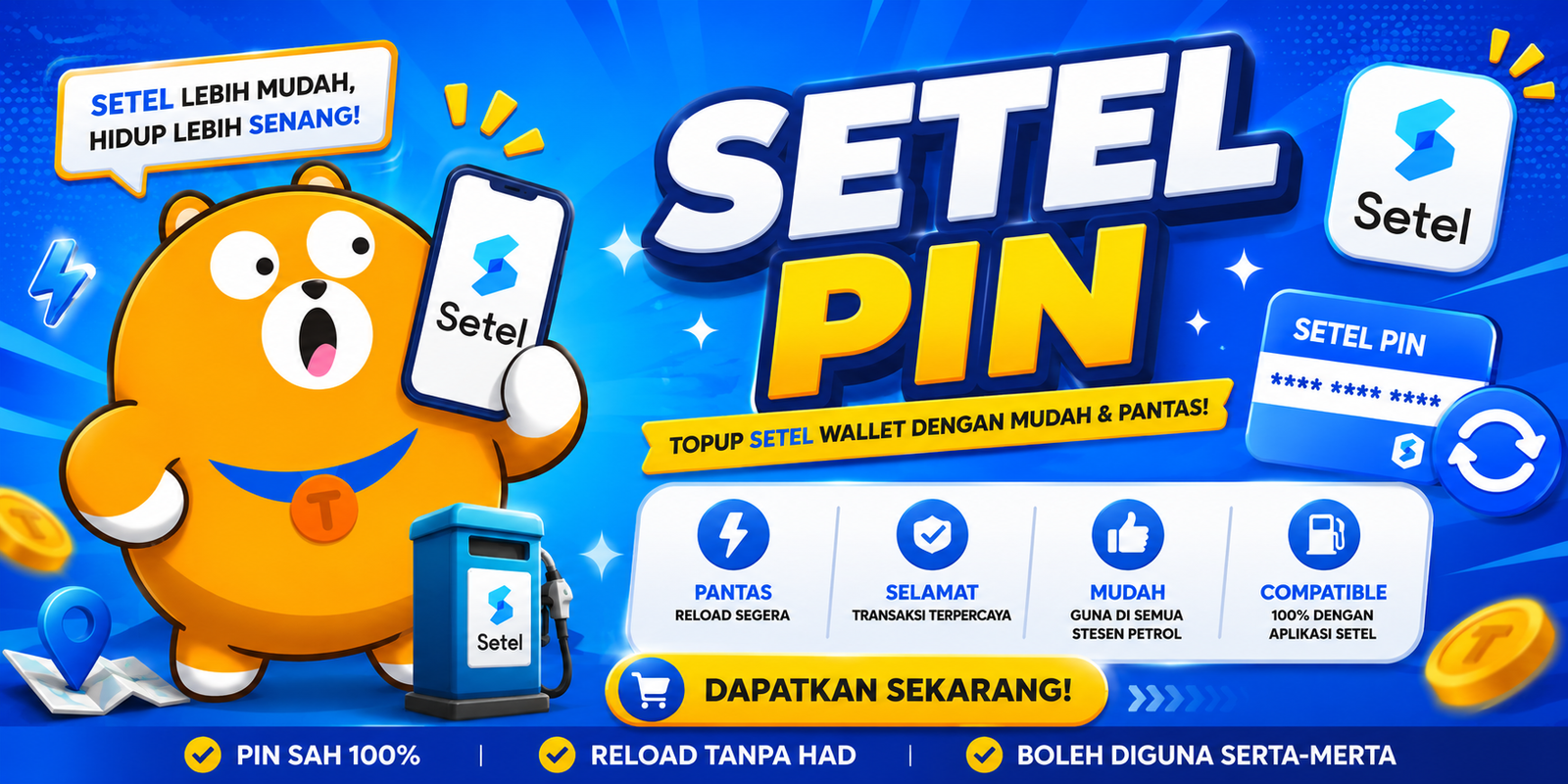 SETEL PIN RELOAD
