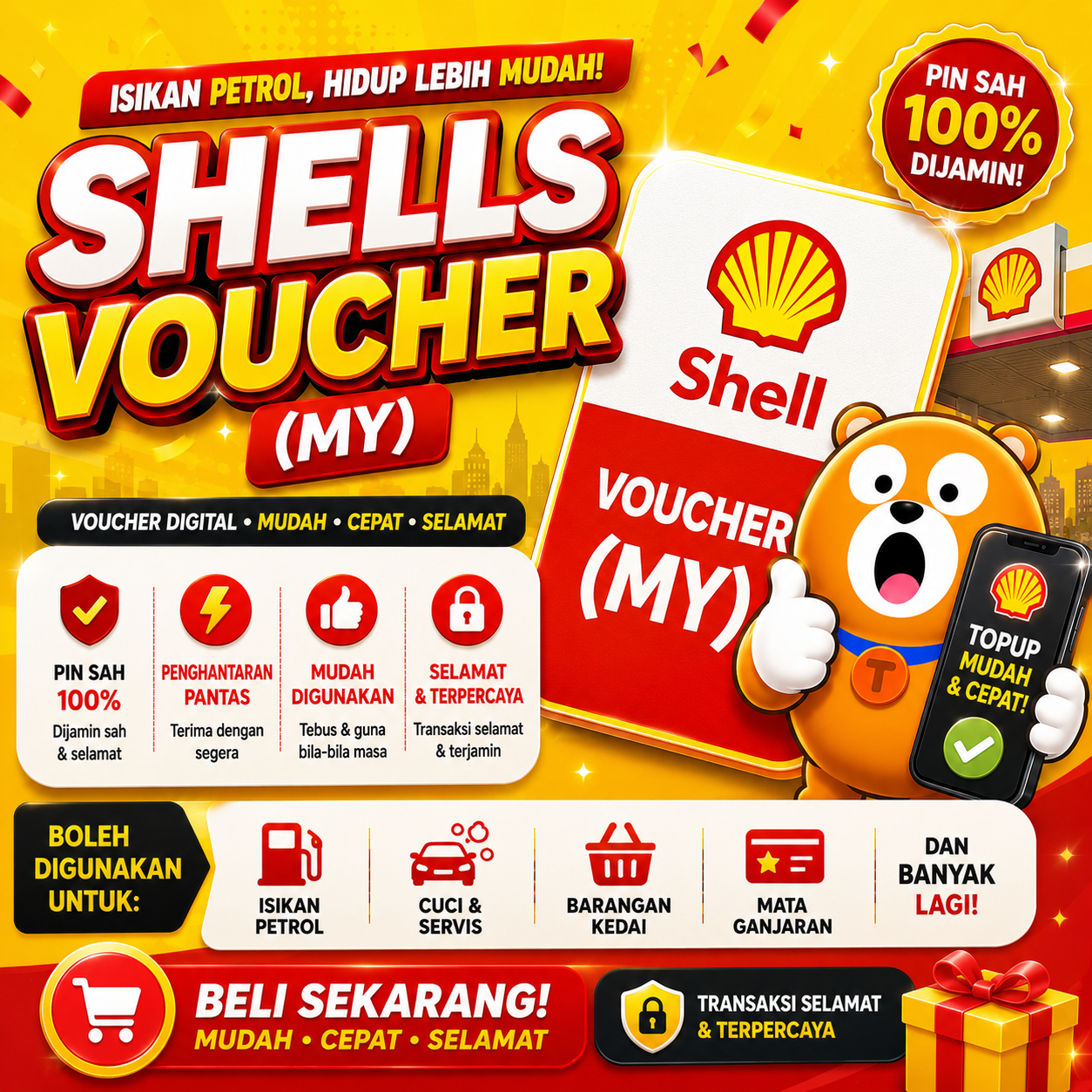 SHELLS VOUCHER (MY)