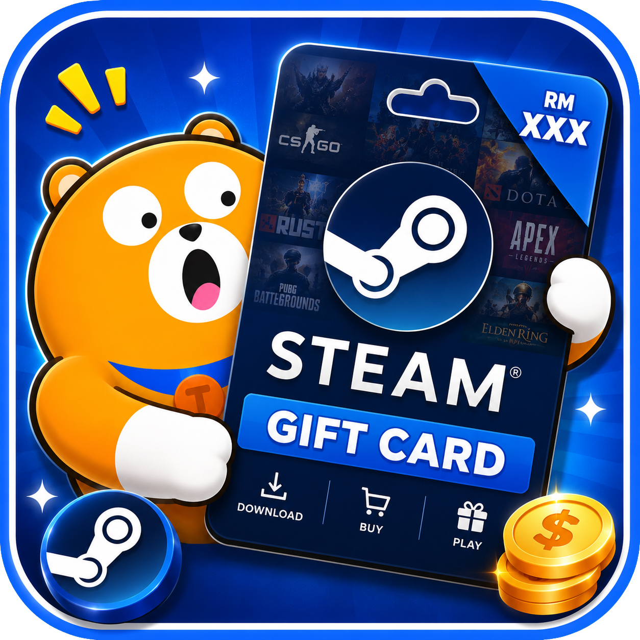 Buy Steam Gift Card